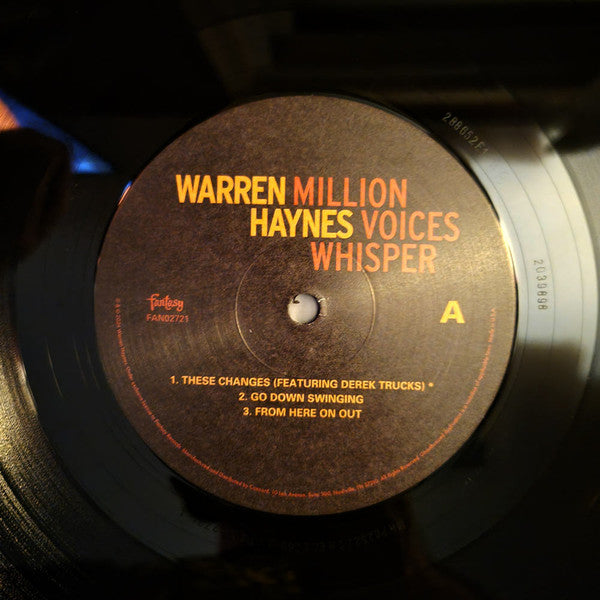 Warren Haynes : Million Voices Whisper (2xLP, Album, Gat)