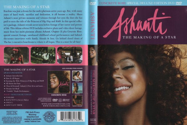 Ashanti : The Making Of A Star (DVD-V, Dlx, S/Edition, NTSC)