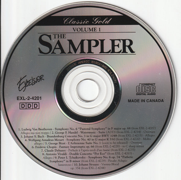 Various : The Sampler Volume 1 (CD, Smplr)