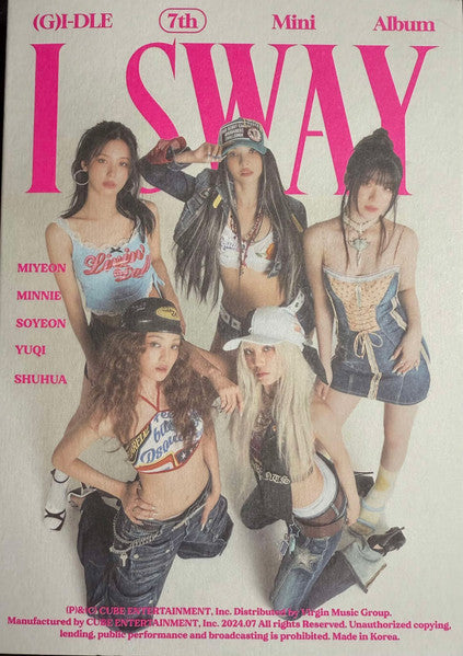 (G)I-DLE : I Sway (CD, MiniAlbum, Bea)