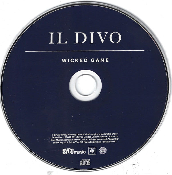 Il Divo : Wicked Game (CD, Album)