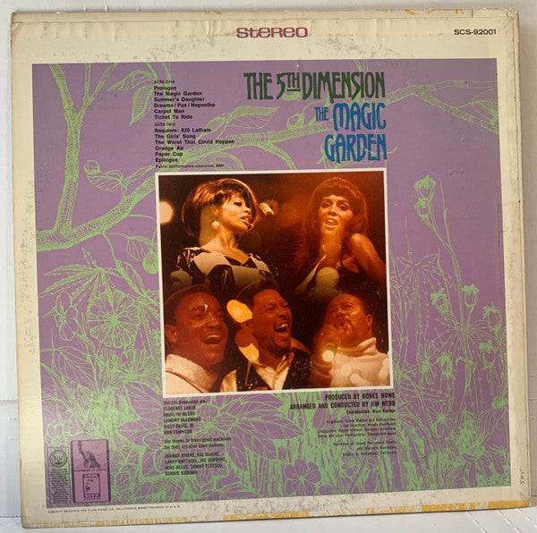 The 5th Dimension* : The Magic Garden (LP, Album, Vis)