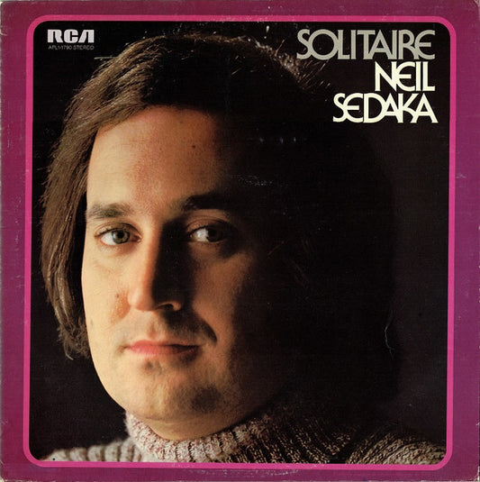 Neil Sedaka : Solitaire (LP, Album, RE)