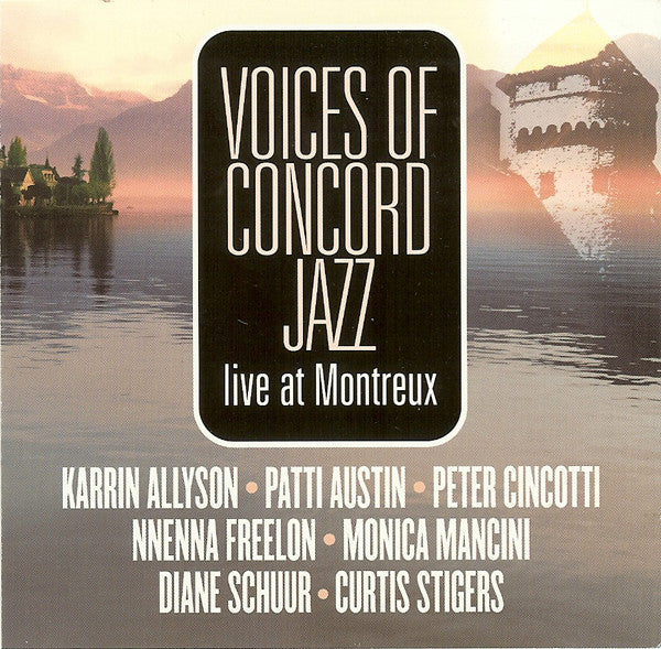 Various : Voices Of Concord Jazz - Live At Montreux (2xCD, Comp)