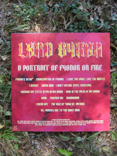 Lord Byron (12), Ben Hixon : A Portrait Of Fyodor On Fire (LP, Album)