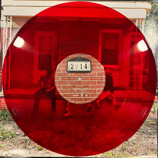 J. Cole : 2014 Forest Hills Drive (2xLP, Album, Ltd, RE, Red)