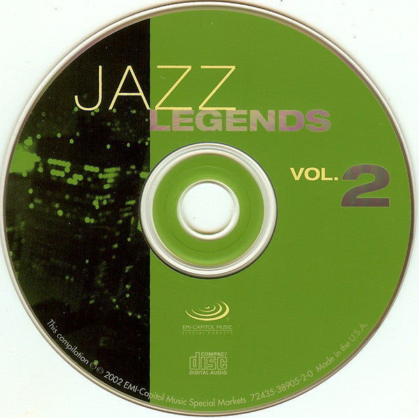 Various : Jazz Legends - Volume Two (CD, Comp)