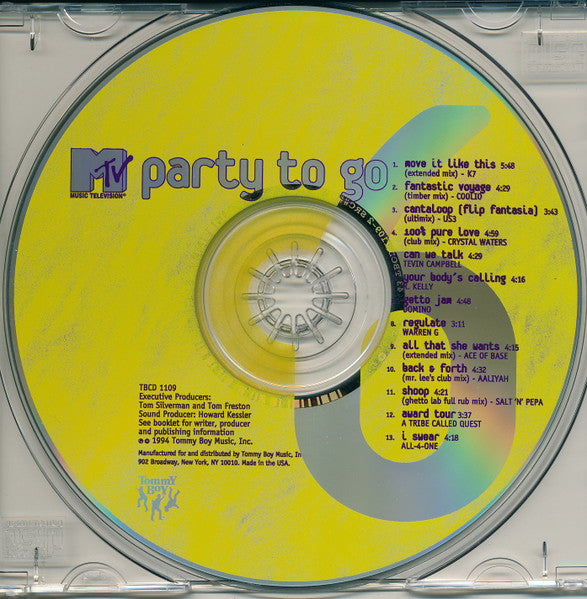 Various : MTV Party To Go Volume 6 (CD, Mixed)