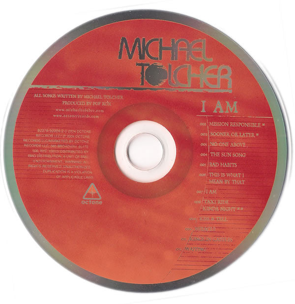 Michael Tolcher : I Am (CD, Album)