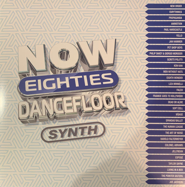 Various : Now Eighties Dancefloor Synth (LP, Dar + LP, Cle + Comp)