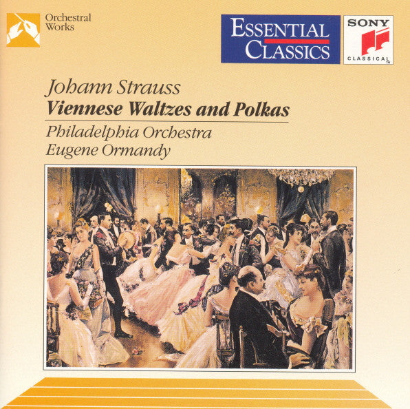 Strauss*, Ormandy*, The Philadelphia Orchestra : Viennese Waltzes And Polkas (CD, Comp, RM)