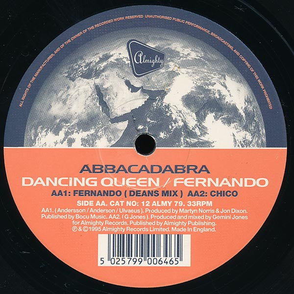 Abbacadabra : Dancing Queen / Fernando (12")