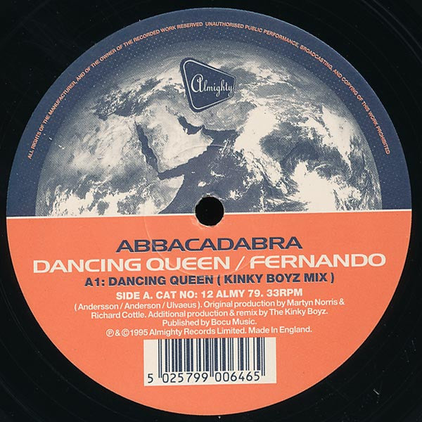 Abbacadabra : Dancing Queen / Fernando (12")