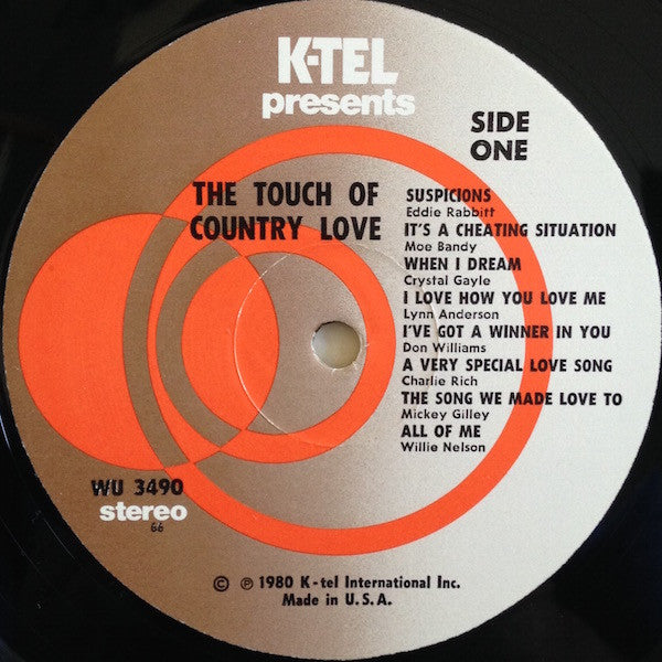 Various : The Touch Of Country Love (LP, Comp)