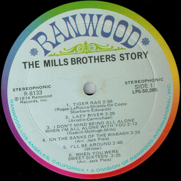 The Mills Bros.* : The Mills Bros. Story (LP, Comp)