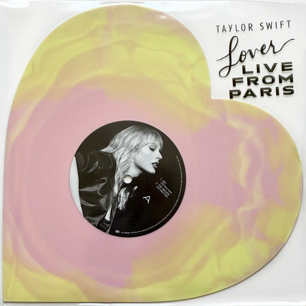 Taylor Swift : Lover (Live From Paris) (8", Shape, Pin + 8", Shape, Pin + Comp, RE, RP, S/)