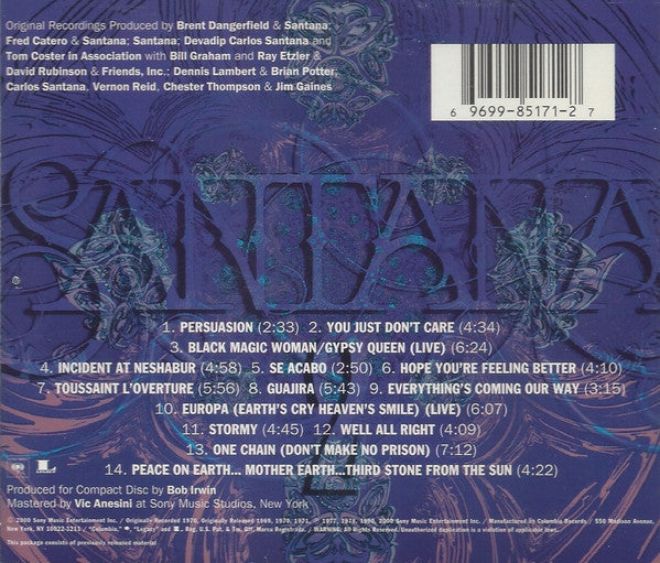 Santana : The Best Of Volume 2 (CD, Comp)
