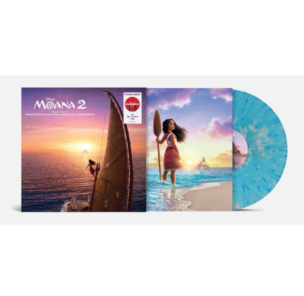 Abigail Barlow, Emily Bear, Opetaia Foa'i, Mark Mancina : Moana 2 (LP, Album, Ltd, Blu)