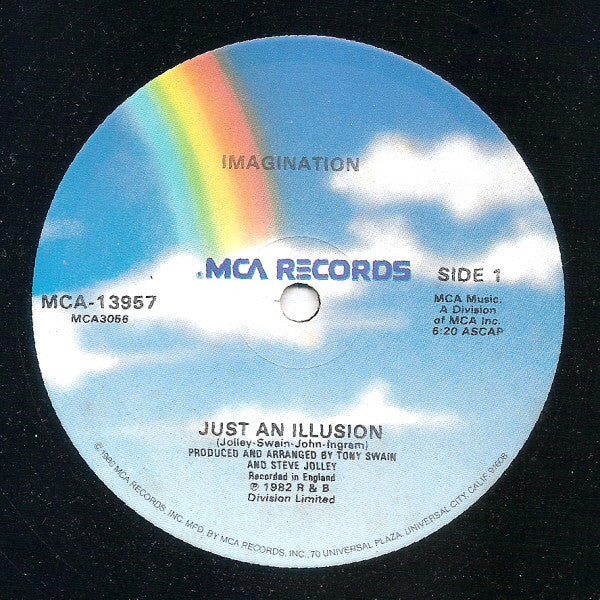Imagination : Just An Illusion (12", Single, Glo)