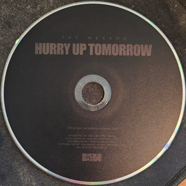 The Weeknd : Hurry Up Tomorrow (CD, Album, Ltd, Col)