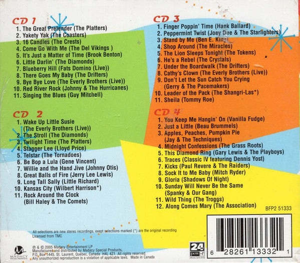 Various : Rock & Roll Of The '50s & '60s (4xCD, Comp)