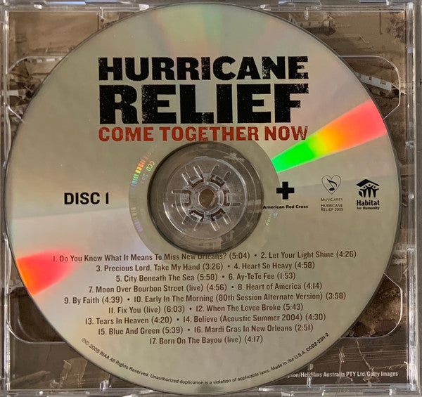 Various : Hurricane Relief: Come Together Now (2xCD, Comp)