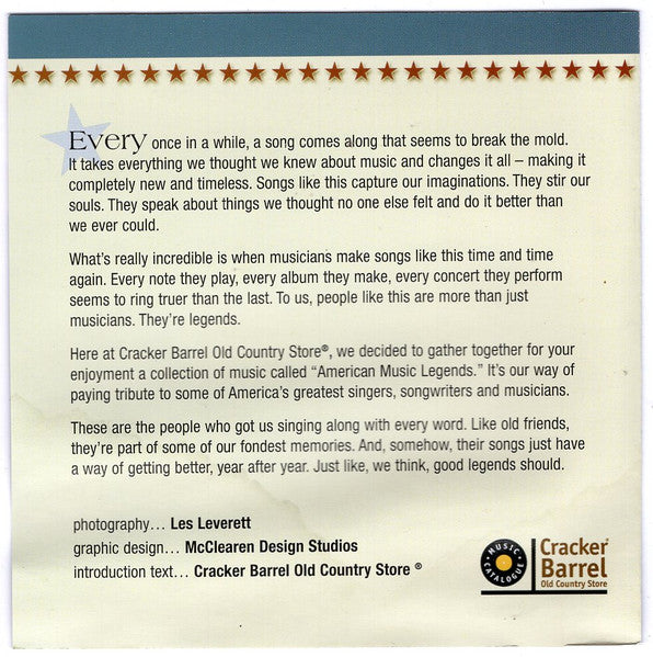 Waylon Jennings : American Music Legends (CD, Comp)