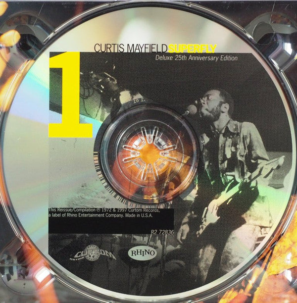 Curtis Mayfield : Superfly (The Original Motion Picture Soundtrack) (2xCD, Album, Dlx, RE, RM, 25t)