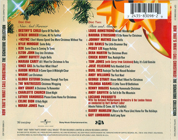 Various : Now That's What I Call Christmas! 2 (The Signature Collection) (2xCD, Comp)