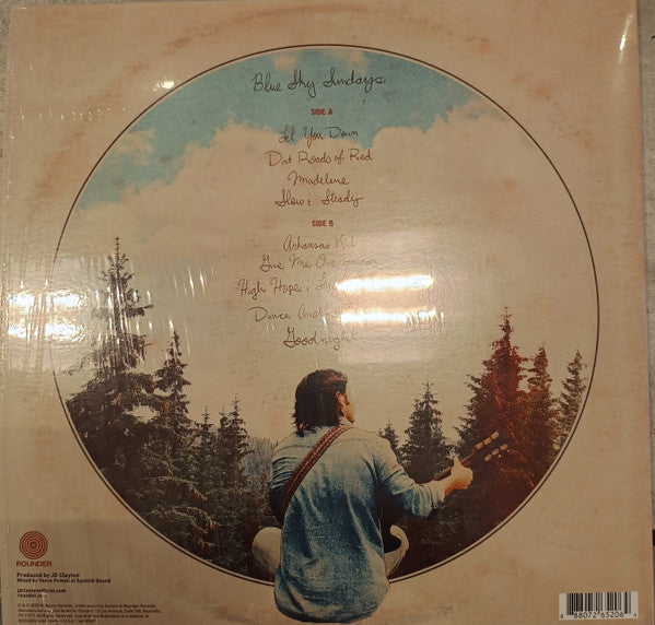 JD Clayton : Blue Sky Sundays (LP, Album, Blu)