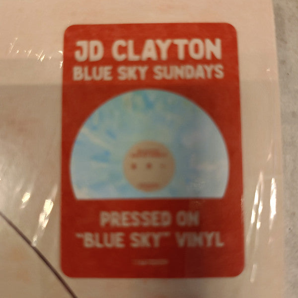 JD Clayton : Blue Sky Sundays (LP, Album, Blu)