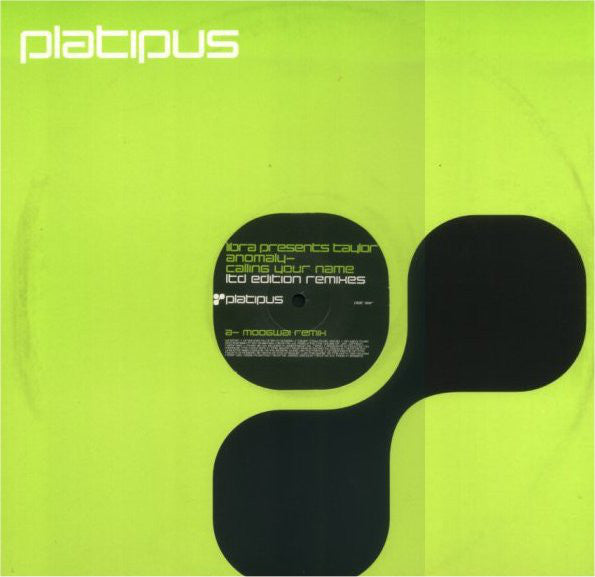 Libra Presents Taylor : Anomaly - Calling Your Name (Ltd Edition Remixes) (12", Ltd)