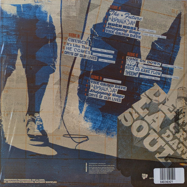 De La Soul : The Grind Date (2xLP, Album, Ltd, RE, Sil)