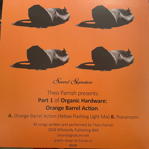 Theo Parrish : Orange Barrel Action (12", EP)