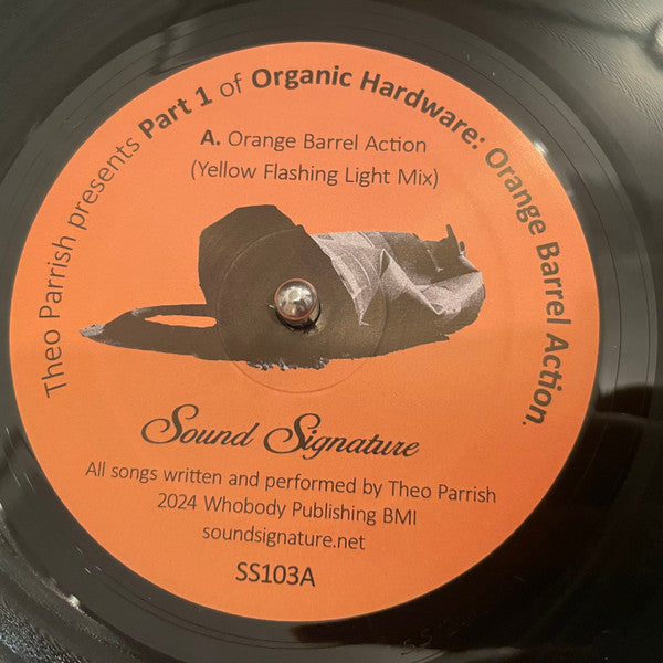 Theo Parrish : Orange Barrel Action (12", EP)