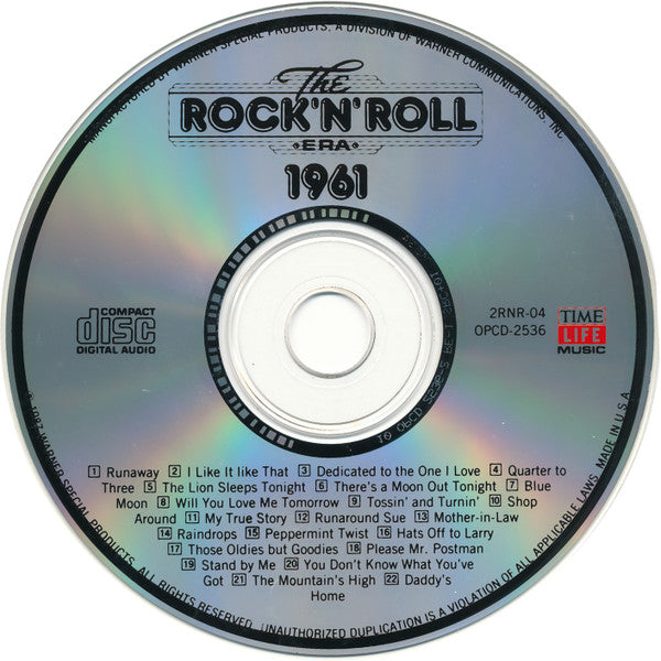 Various : The Rock 'N' Roll Era 1961 (CD, Comp, RE, RM)