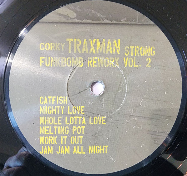 Corky "Traxman" Strong : Funkbomb Reworx Vol. 2 (12", EP)