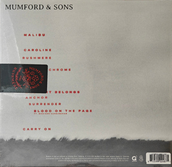 Mumford & Sons : Rushmere (LP, Album, Ltd, Str)