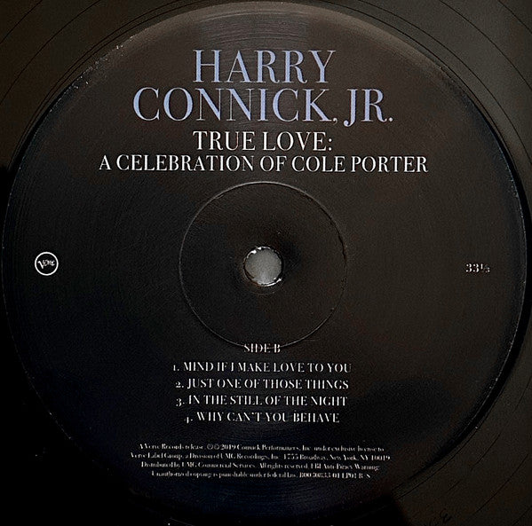 Harry Connick, Jr. : True Love: A Celebration Of Cole Porter (2xLP, Album)