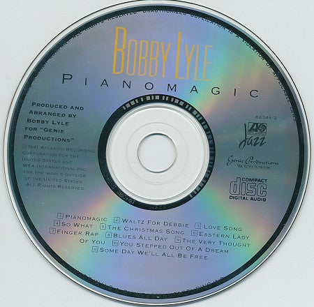 Bobby Lyle : Pianomagic (CD, Album)