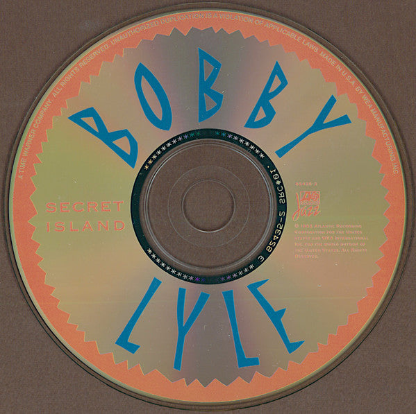 Bobby Lyle : Secret Island (CD, Album)