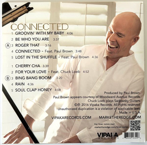 Mark Etheredge : Connected (LP, Album, Ltd)