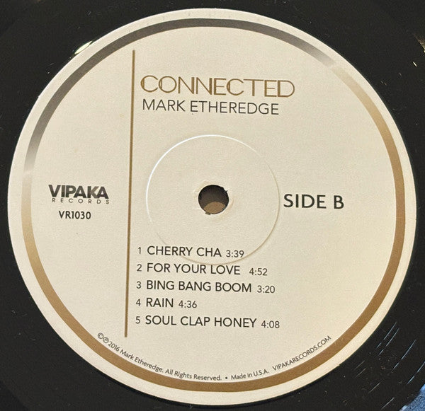 Mark Etheredge : Connected (LP, Album, Ltd)