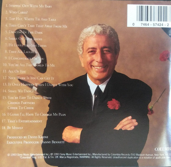 Tony Bennett : Steppin' Out (CD, Album, RP)