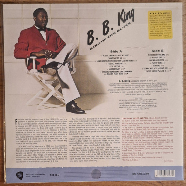 B.B. King : King Of The Blues (LP, Dlx)