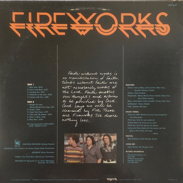 Fireworks (9) : Fireworks (LP, Album)