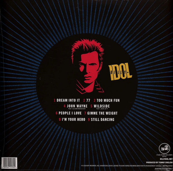 Billy Idol : Dream Into It (LP, Album)