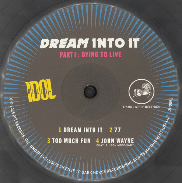 Billy Idol : Dream Into It (LP, Album)