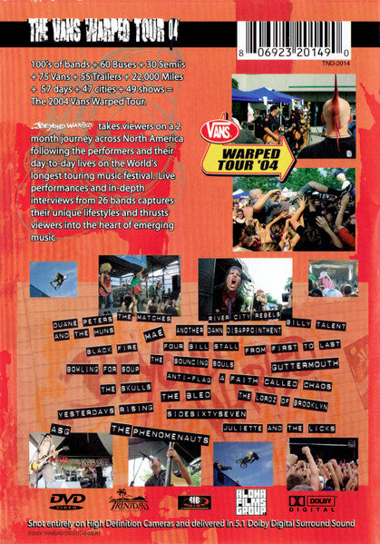 Various : Beyond Warped: The Vans Warped Tour 04 (DVD-V, NTSC)
