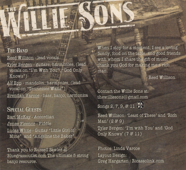The Willie Sons : Rich Man (CD, Album)